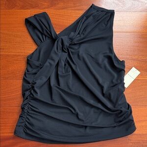 Abercrombie & Fitch Black Knot Tank Top